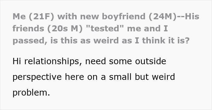 Immature guy and his friends test his new girlfriend, who later discovers his past with many girls before.