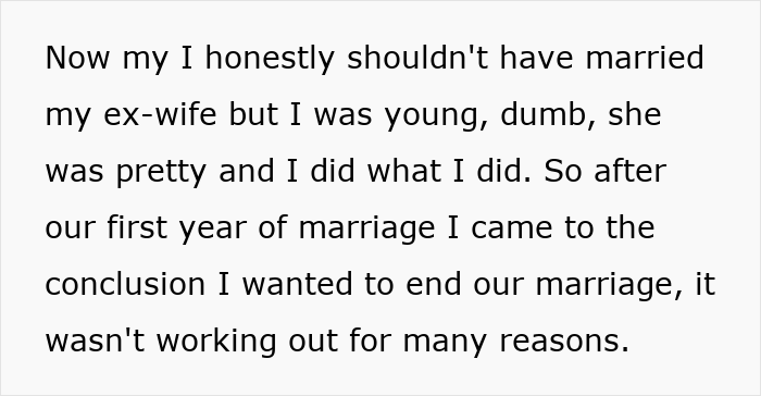 Text excerpt about a man reflecting on his marriage and feeling happy after his ex-wife caught cheating. Text excerpt about a man reflecting on his marriage and feeling happy after his ex-wife caught cheating.