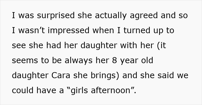 8-year-old girl goes everywhere with mom, speaking to strangers, surprising mom’s friend during outing together.
