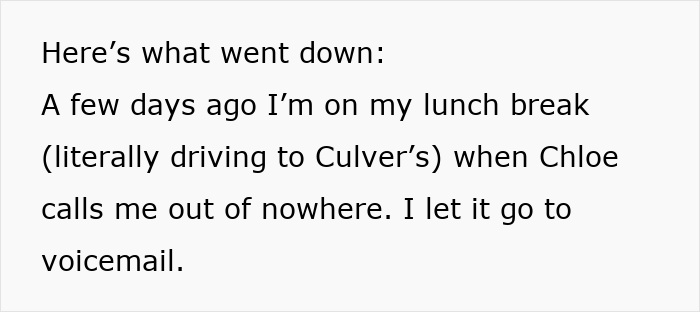 Text excerpt in a plain white background describing a lady calling out her bestie after rejection and him dating another girl. Text excerpt in a plain white background describing a lady calling out her bestie after rejection and him dating another girl.