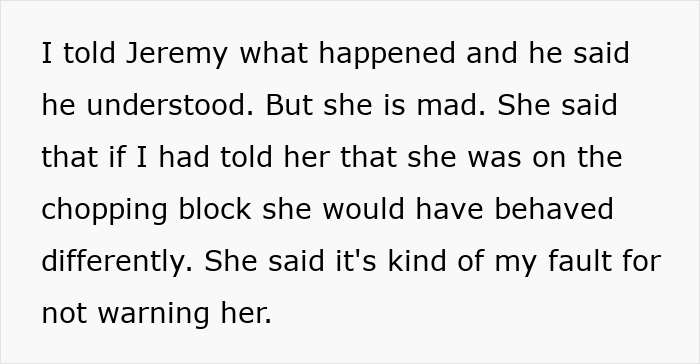 “AITA For Not Telling My Friend She Was Getting Fired Which Led To Her Getting Super Fired?” “AITA For Not Telling My Friend She Was Getting Fired Which Led To Her Getting Super Fired?”