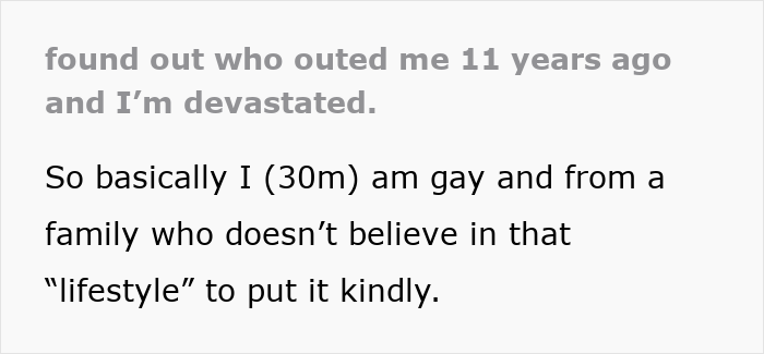 Guy’s Life Unravels After He Gets Outed, He’s Traumatized To Discover The Ugly Truth 11 Years Later Guy’s Life Unravels After He Gets Outed, He’s Traumatized To Discover The Ugly Truth 11 Years Later