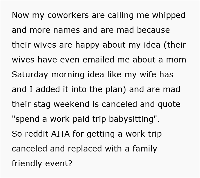 “Mad Because Their Wives Are Happy”: Man Refuses To Go On Male-Only Trip, Gets Insulted “Mad Because Their Wives Are Happy”: Man Refuses To Go On Male-Only Trip, Gets Insulted