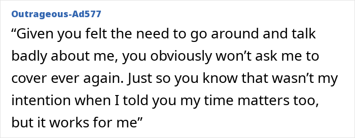 Mom Expects A Childfree Coworker To Cover For Her Whenever She Wants, Can’t Handle A “No” Mom Expects A Childfree Coworker To Cover For Her Whenever She Wants, Can’t Handle A “No”