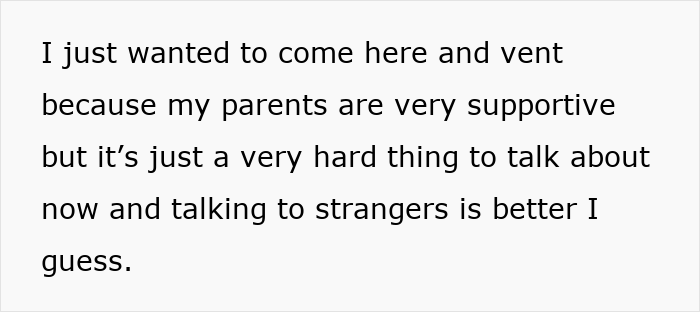 Text post expressing struggle with venting to strangers due to man cheating while wife is pregnant and postpartum. Text post expressing struggle with venting to strangers due to man cheating while wife is pregnant and postpartum.