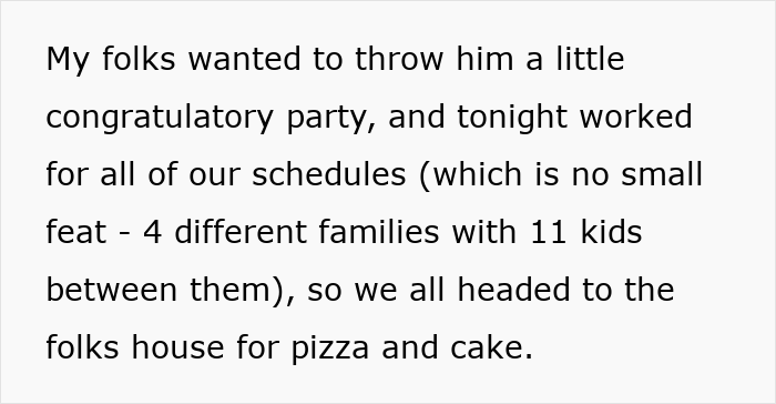 Text about family gathering with siblings, highlighting sister revealed dead brother lie in a heartfelt, emotional context.