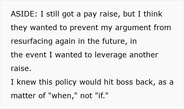 Boss Bans Employee From Covering For Coworkers To Avoid Giving A Raise, Regrets It 5 Years Later Boss Bans Employee From Covering For Coworkers To Avoid Giving A Raise, Regrets It 5 Years Later
