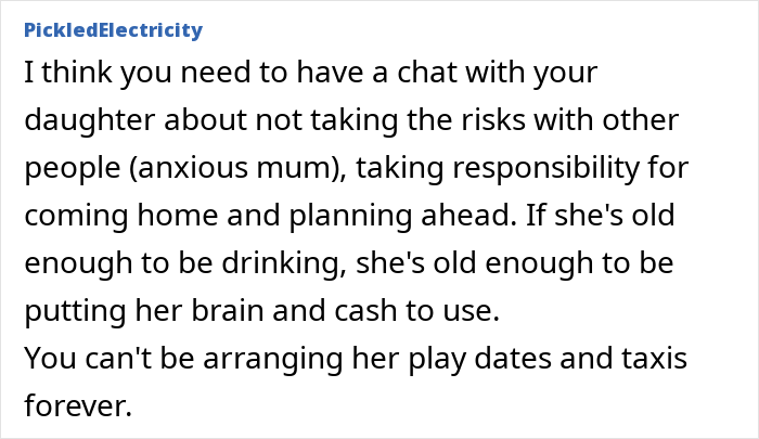 Mom Asks For Help With 3 AM Pickups For Teens After Clubbing, Gets A Reality Check Mom Asks For Help With 3 AM Pickups For Teens After Clubbing, Gets A Reality Check