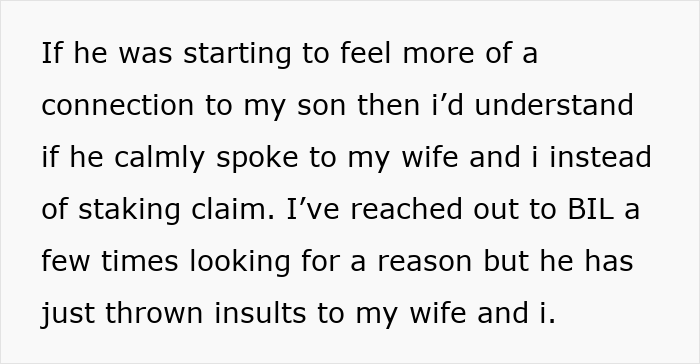 Text discussing a guy helping sister-in-law conceive using IVF and his claim about being technically the kid’s dad. Text discussing a guy helping sister-in-law conceive using IVF and his claim about being technically the kid’s dad.