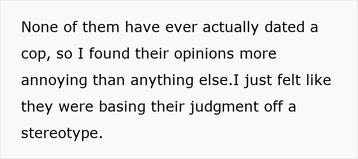 Text excerpt about people judging without experience, related to fiance detective treating a partner as suspicious. Text excerpt about people judging without experience, related to fiance detective treating a partner as suspicious.