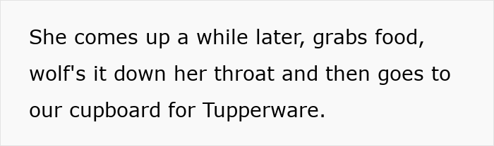 MIL at Thanksgiving grabbing and hogging food, then pouting when daughter-in-law confronts her.