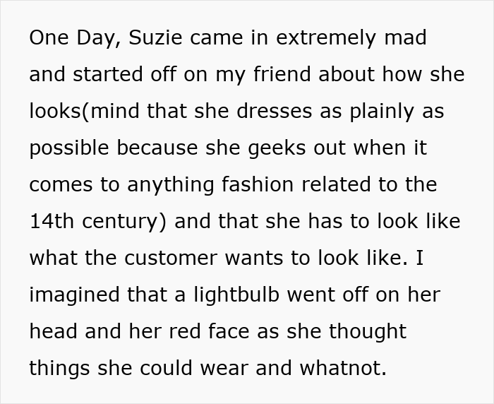 Boss Tries To Police What Employee Should Wear, Regrets It After She Maliciously Complies Boss Tries To Police What Employee Should Wear, Regrets It After She Maliciously Complies