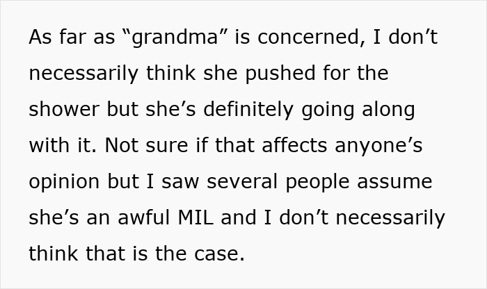 “I Feel Like I Am Right”: Woman Asks If She’s Wrong To Boycott “Grandma Shower” At Work “I Feel Like I Am Right”: Woman Asks If She’s Wrong To Boycott “Grandma Shower” At Work