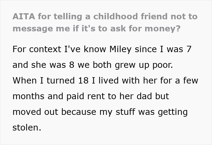 "Time To Move On": Woman Feels Bad For Finally Saying No To Friend Who Only Reaches Out To Get Cash