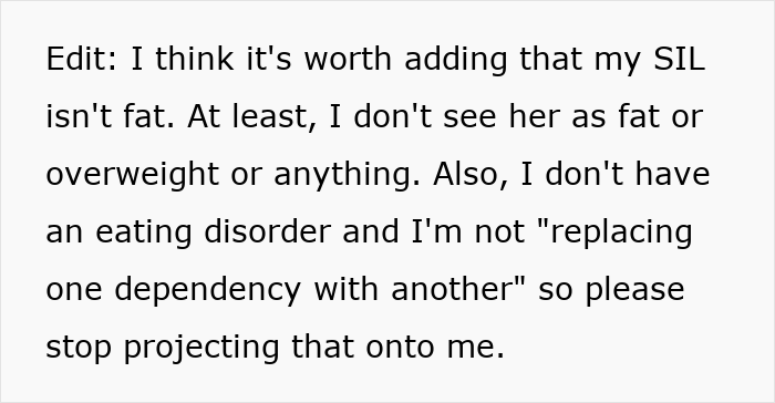 Text post discussing an avid walker doing 20K steps per day and conflict with sister-in-law (SIL). Text post discussing an avid walker doing 20K steps per day and conflict with sister-in-law (SIL).