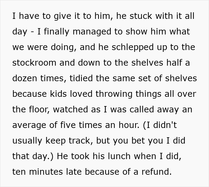 Manager Follows Employee Around To Expose Her Laziness, Finds Out She’s Running The Place Manager Follows Employee Around To Expose Her Laziness, Finds Out She’s Running The Place