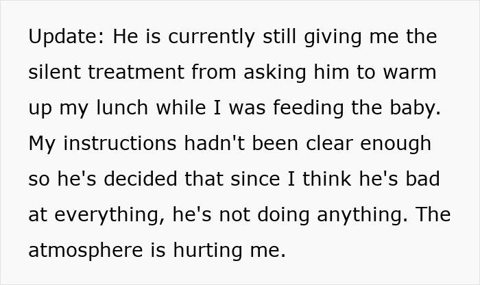 Man Decides He No Longer Wants To Help Wife With Their New Baby, Leaves Her Terrified Man Decides He No Longer Wants To Help Wife With Their New Baby, Leaves Her Terrified