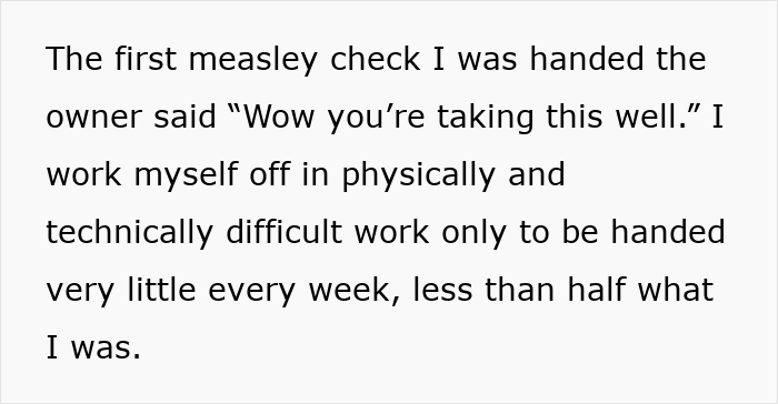 “Wow You’re Taking This Well”: Employee Leaves Company After They Lower His Wage “Wow You’re Taking This Well”: Employee Leaves Company After They Lower His Wage