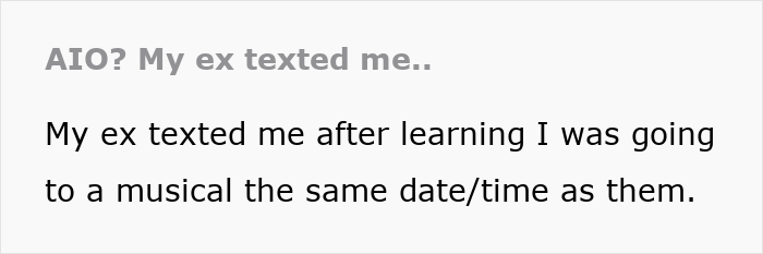 Text message from an ex displaying immature behavior, sparking drama and accusations of narcissism in a woman's life. Text message from an ex displaying immature behavior, sparking drama and accusations of narcissism in a woman's life.