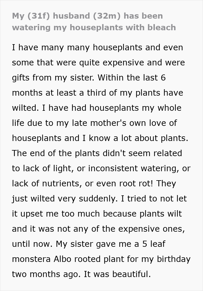 &ldquo;I Noticed A Smell&rdquo;: Woman Finds Out Why Her Plants Are Wilting, Her Life Turns Upside Down