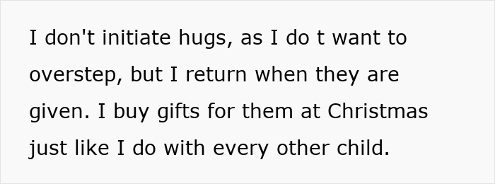 Stepdaughters disown stepmother drama shown through a heartfelt message about boundaries and holiday gift-giving. Stepdaughters disown stepmother drama shown through a heartfelt message about boundaries and holiday gift-giving.