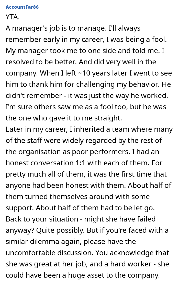 “AITA For Not Telling My Friend She Was Getting Fired Which Led To Her Getting Super Fired?” “AITA For Not Telling My Friend She Was Getting Fired Which Led To Her Getting Super Fired?”