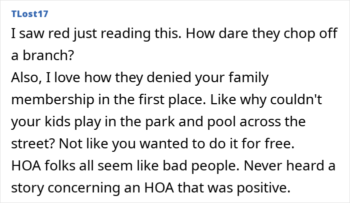 HOA Tries To Boss Around Man Who Doesn’t Belong To It, Regrets It When He Ruins Their View HOA Tries To Boss Around Man Who Doesn’t Belong To It, Regrets It When He Ruins Their View