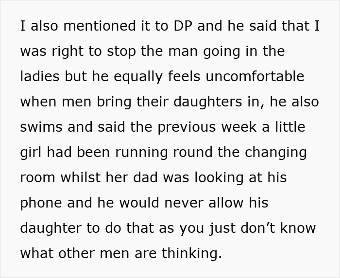 Woman Kicks Out Dad With A Daughter From Women’s Changing Room, Asks If She Was Right Woman Kicks Out Dad With A Daughter From Women’s Changing Room, Asks If She Was Right