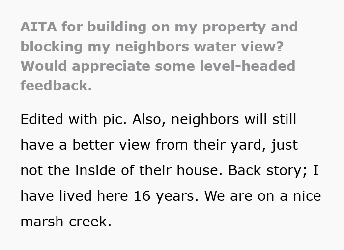 Woman with determined expression standing outside her property, confronting rude neighbors over land dispute issues.