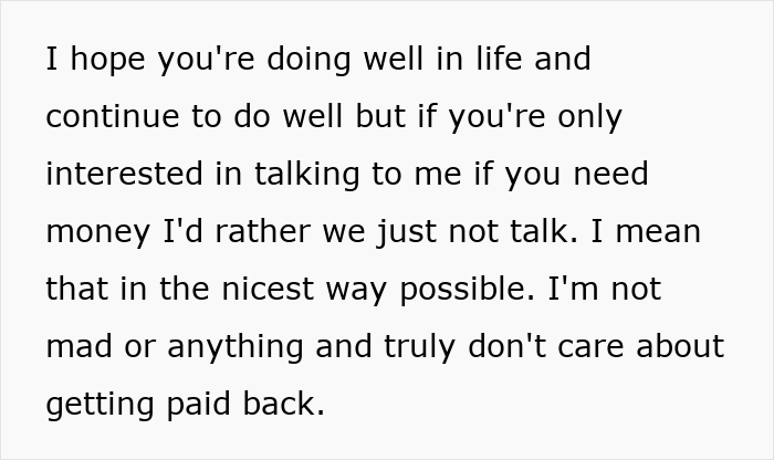 "Time To Move On": Woman Feels Bad For Finally Saying No To Friend Who Only Reaches Out To Get Cash