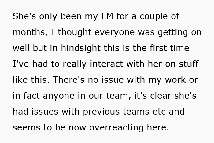 Text excerpt from a woman’s Tenerife vacay blocked by boss who claims sun, sand, and cocktails ruin her work focus. Text excerpt from a woman’s Tenerife vacay blocked by boss who claims sun, sand, and cocktails ruin her work focus.