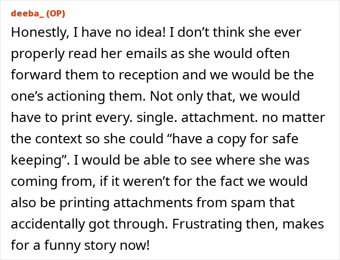 "A Monkey Could Do Your Job": Karen Manager Orders Employee To Print A Video File, Gets Fired "A Monkey Could Do Your Job": Karen Manager Orders Employee To Print A Video File, Gets Fired