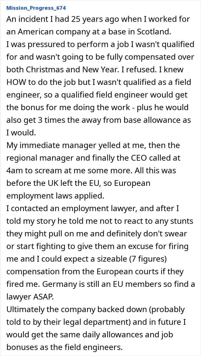 American Flees To Europe For Work-Life Balance, Expects Employee To Work For Free On Weekends