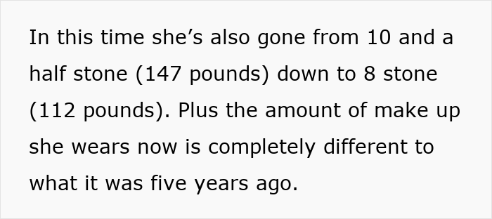 Woman with plastic surgery looking in mirror, husband feeling unattracted, highlighting relationship challenges after changes.