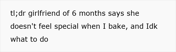 Woman ends relationship as boyfriend’s passion for pastries leaves no room for her in their six-month romance. Woman ends relationship as boyfriend’s passion for pastries leaves no room for her in their six-month romance.