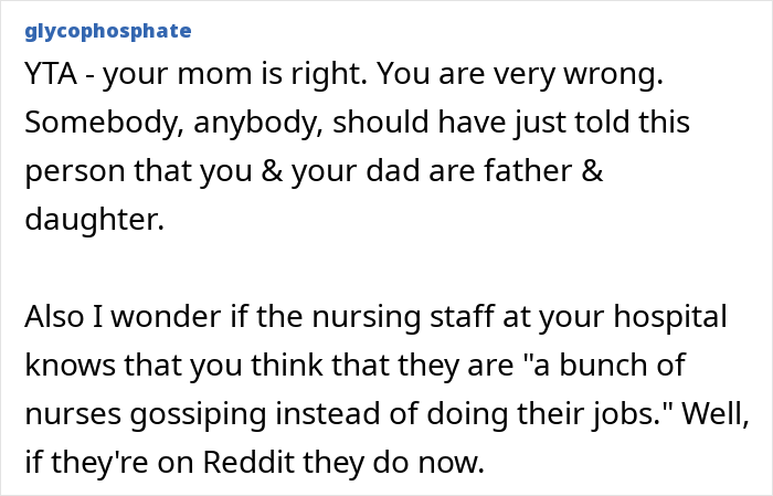 Woman Gets Colleague Fired For Accusing Her Of Having An Affair: &ldquo;He&rsquo;s My Dad&rdquo;