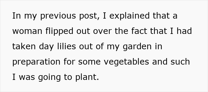 Entitled Lady Lights Wrong House On Fire Because Neighbor Removed Lilies In His Own Yard Entitled Lady Lights Wrong House On Fire Because Neighbor Removed Lilies In His Own Yard