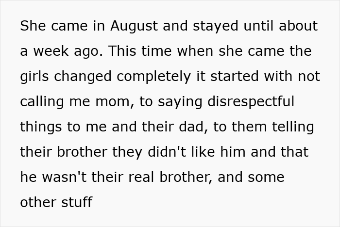 Woman looking concerned and hurt, reflecting the pain caused by how stepkids turn cruel during bio mom visits. Woman looking concerned and hurt, reflecting the pain caused by how stepkids turn cruel during bio mom visits.