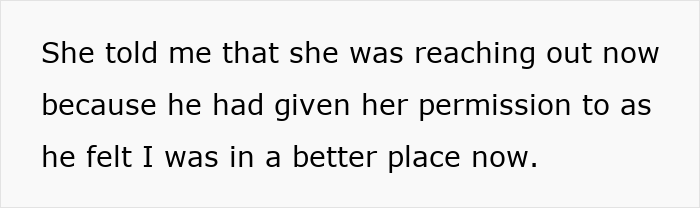 Text on white background about a late half-sister lying to get dad’s support with medical bills, revealing a shocking truth years later. Text on white background about a late half-sister lying to get dad’s support with medical bills, revealing a shocking truth years later.
