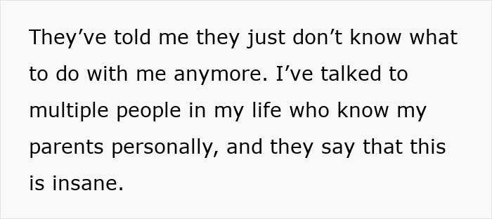 Text about parents trying to cure daughter's depression by removing mattress and calling her lazy for sleeping in.