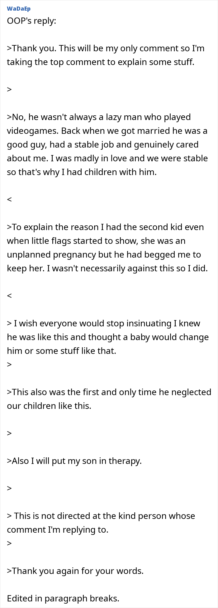 “Oh, My Bad”: Husband Sleeps Through Kids Crying Until Wife Comes Home, Gets Kicked Out And Arrested “Oh, My Bad”: Husband Sleeps Through Kids Crying Until Wife Comes Home, Gets Kicked Out And Arrested