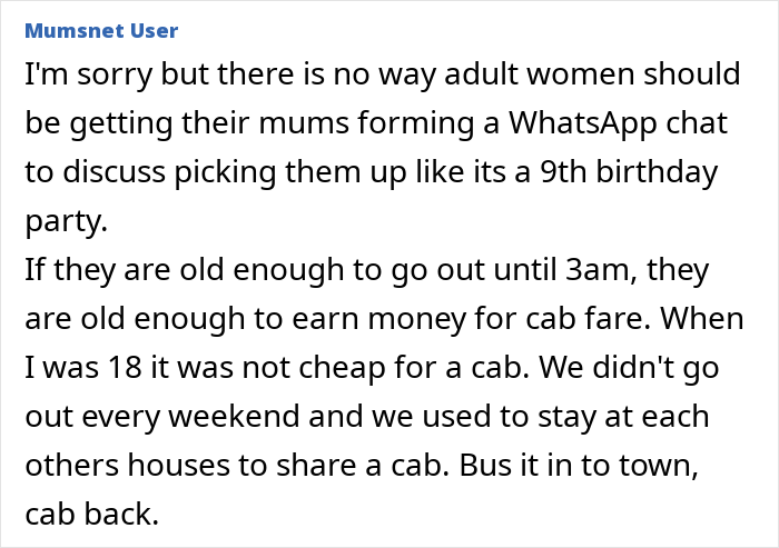 Mom Asks For Help With 3 AM Pickups For Teens After Clubbing, Gets A Reality Check Mom Asks For Help With 3 AM Pickups For Teens After Clubbing, Gets A Reality Check