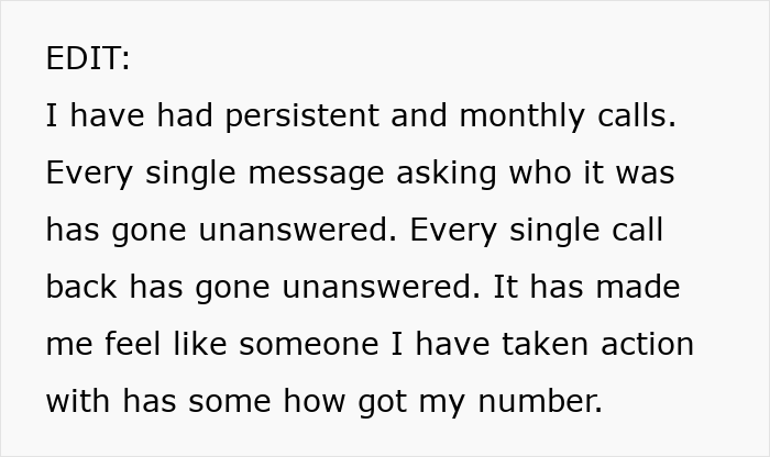 Text message screenshot expressing frustration over persistent calls from a mystery number related to DIL and MIL conflict. Text message screenshot expressing frustration over persistent calls from a mystery number related to DIL and MIL conflict.