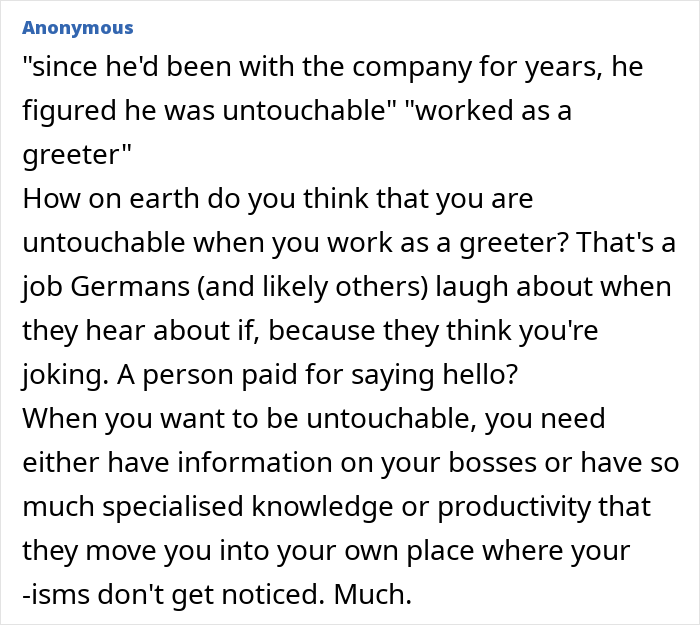 Man Keeps Misgendering His Coworker Thinking He&rsquo;s Untouchable, To His Surprise Gets Fired