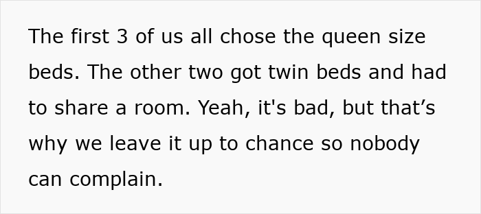 Obese Woman Turns To Friend Asking To Switch B&B Rooms, Ends Up Sobbing Instead Obese Woman Turns To Friend Asking To Switch B&B Rooms, Ends Up Sobbing Instead