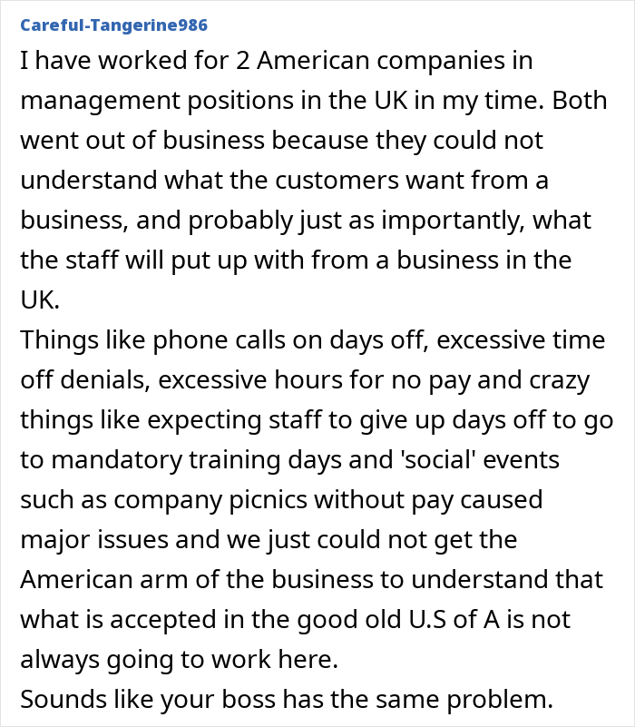 American Flees To Europe For Work-Life Balance, Expects Employee To Work For Free On Weekends
