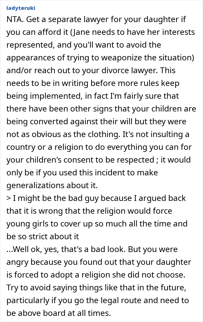 Girl Hates Wearing Hijab After Mom Suddenly Converts To Islam, Drama Ensues When Dad Finds Out Girl Hates Wearing Hijab After Mom Suddenly Converts To Islam, Drama Ensues When Dad Finds Out