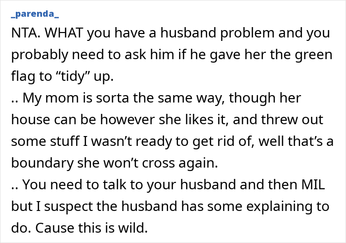 Mom Is Kicked Out Of Her Son’s Home After Taking It Upon Herself To Donate His Wife's Things Mom Is Kicked Out Of Her Son’s Home After Taking It Upon Herself To Donate His Wife's Things