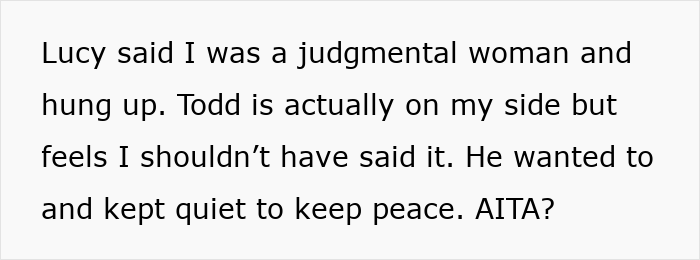 Text post describing a Jehovah's Witness mom celebrating kid's birthday under new name, causing family conflict.