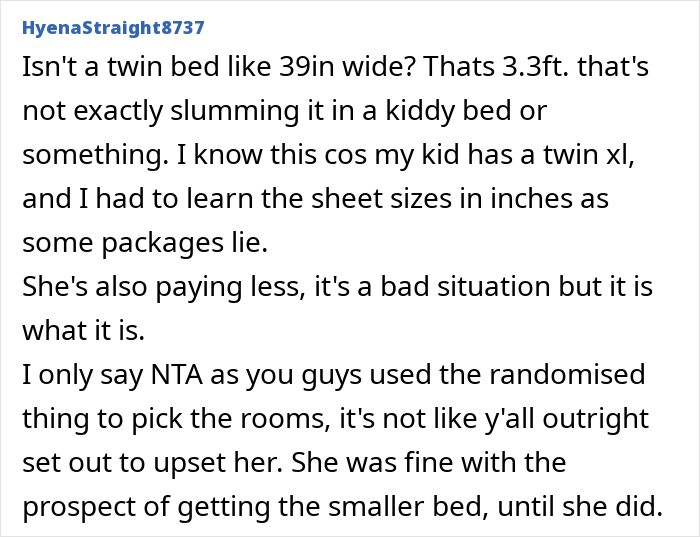 Obese Woman Turns To Friend Asking To Switch B&B Rooms, Ends Up Sobbing Instead Obese Woman Turns To Friend Asking To Switch B&B Rooms, Ends Up Sobbing Instead